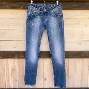 Miss Me Rhinestone Embellished Skinny Jeans Size 28